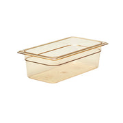 Cambro 34HP150 1/3 Size High Heat Plastic Food Pan | 4" Deep