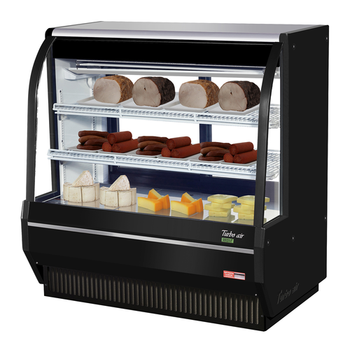 Turbo Air TCDD-48H-W(B)-N Refrigerated Deli Case