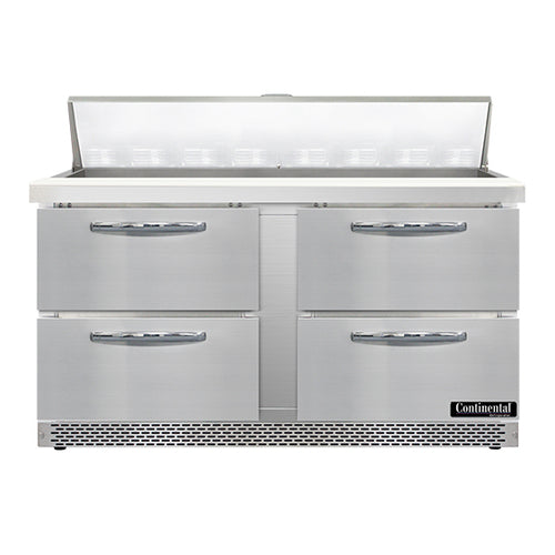 Continental Refrigerator SW60N16-FB-D Refrigerated Counter, Sandwich / Salad Unit