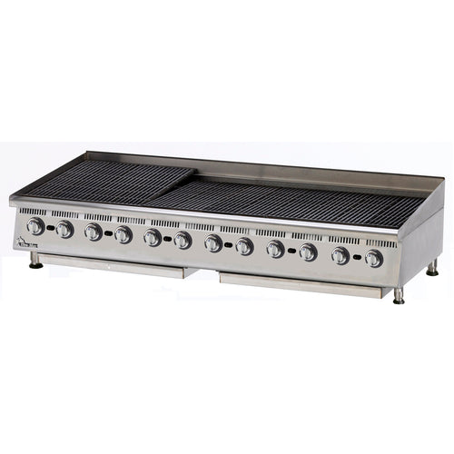 Star Ultra-Max 8072CBB 72" Lava Rock Gas Charbroiler | 240,000 BTU