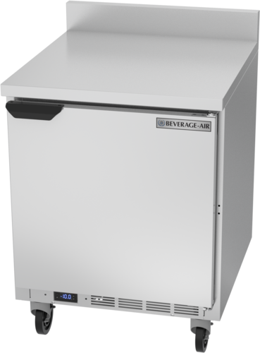 Beverage Air WTF27AHC-FIP 27" Worktop Freezer w/ 4" Foamed-In Backsplash | 5.87 Cu. Ft.