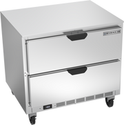 Beverage Air UCFD36AHC-2 36" 2 Drawer Undercounter Freezer | 8.7 Cu. Ft.