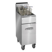 Imperial IFS-50-OP 50 Lbs. Gas Open Pot Floor Deep Fryer | 140,000 BTU