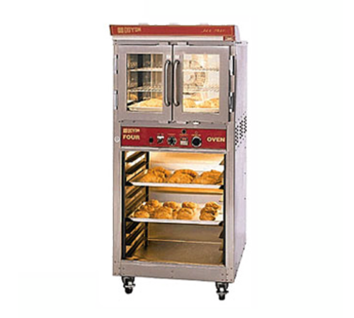 Doyon JA4SC Jet Air Single Electric Convection Oven w/ Cabinet Base | (4) 18" x 26" Pan Capacity