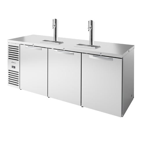 True Mfg. TDR84-PTSZ1-L-B-SSS-SSS-1 Keg Cooler