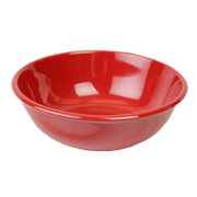 Thunder Group CR5807PR 7 1/2" Salad Bowl, Pure Red 32 oz. | Case of 12
