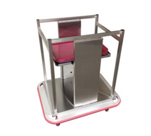 Carter-Hoffmann OTD1418 Mobile Open Tray Dispenser | 14" x 18" Trays
