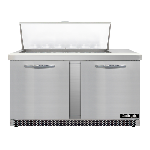 Continental Refrigerator D60N18M-FB Refrigerated Counter, Mega Top Sandwich / Salad Unit