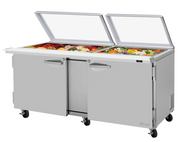 Turbo Air PST-72-30-N-GL Mega Top Sandwich / Salad Prep Table