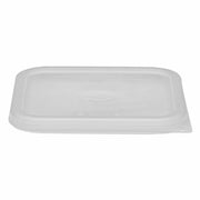 Cambro 12, 18 & 22 qt. Square Food Storage Container Cover, Translucent | Model No. SFC12SCPP190