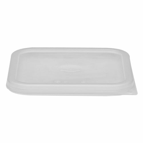 Cambro 12, 18 & 22 qt. Square Food Storage Container Cover, Translucent | Model No. SFC12SCPP190