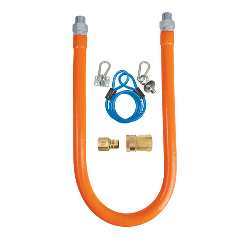 BK Resources BKG-GHC-10024-SCK2 Gas Connector Hose Kit / Assembly
