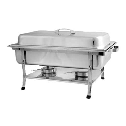Thunder Group SLRCF002 Economy Full Size Chafer w/ Lift Off Lid | 8 Qt.