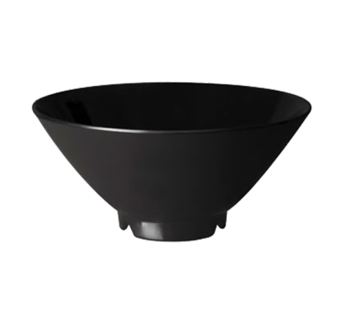 G.E.T. 0180-BK Black Elegance 4-1/2" 8 oz. Melamine Soup/Rice Bowl | Case of 12