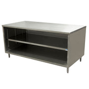 BK Resources CST-2472 Open Front Cabinet Base Work Table | 72” x 24”