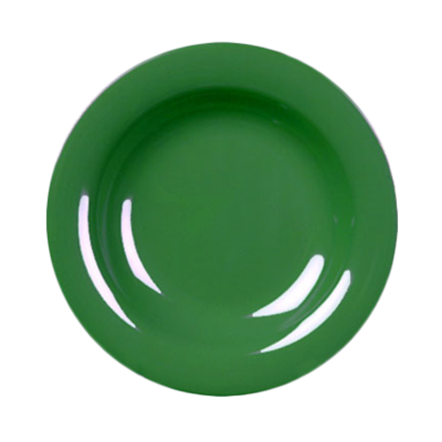 Thunder Group CR5809GR 9 1/4" Salad Bowl, Green 13 oz. | Case of 12