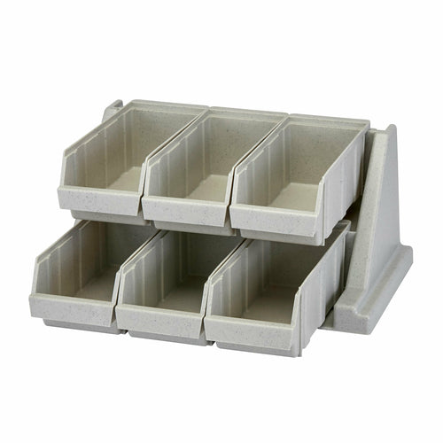 Cambro 6 Bin Condiment Organizer Rack | Model No. 6RS6