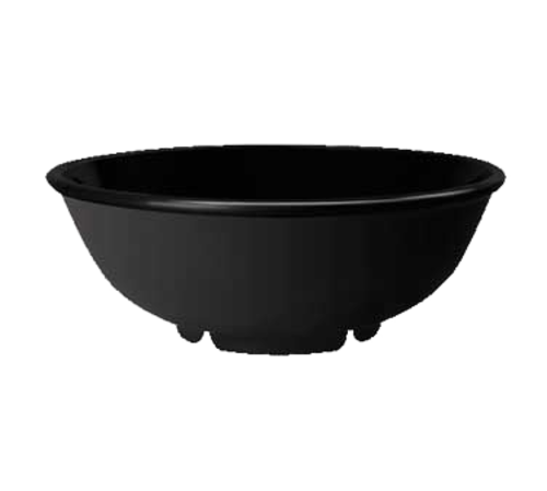G.E.T. B-24-BK Black Elegance 7-3/8" 24 oz. Black Melamine Bowl | Case of 12