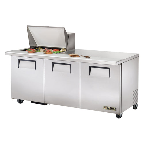 True Mfg. TSSU-72-12M-B-HC Mega Top Sandwich / Salad Prep Table
