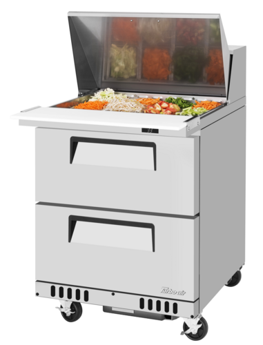 Turbo Air TST-28SD-12-D2-FB-N Mega Top Sandwich / Salad Prep Table