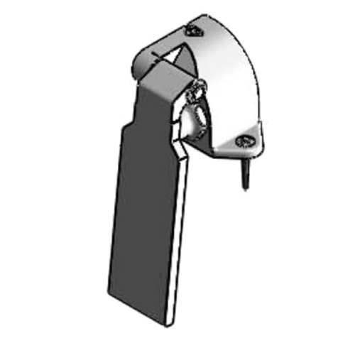 T&S Brass B-0507-509PDL Ledge Mount Single Knee Pedal Valve