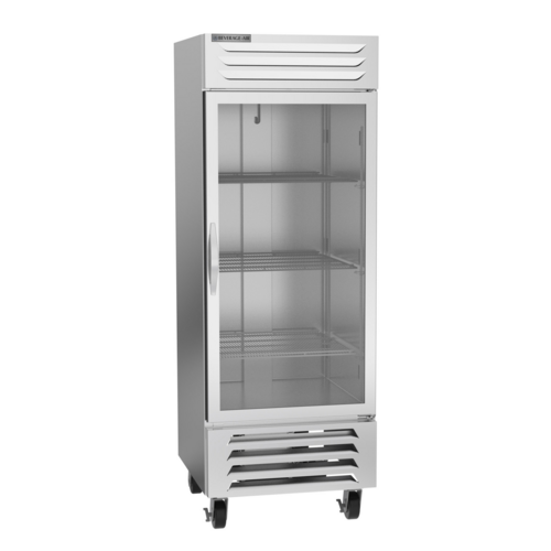 Beverage Air FB27HC-1G 30" 1 Glass Door Bottom Mount Reach-In Freezer | 25.97 Cu. Ft.