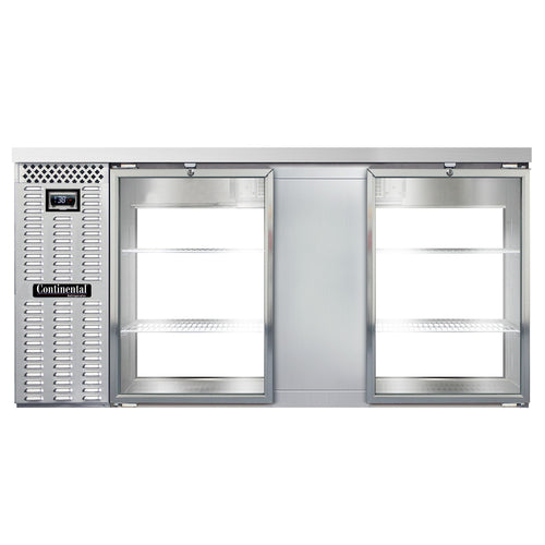 Continental Refrigerator BB69NGDPT Back Bar Cabinet, Refrigerated, Pass-Thru