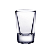 Thunder Group 1 oz. Heavy Base, Clear Polycarbonate Shot Glass | Model No. PLTHSG001CC