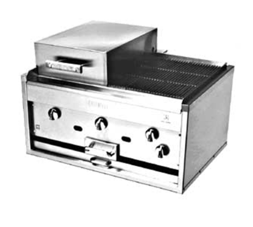 Jade Range (Middleby) KC-36-RAD Charbroiler, Gas, Countertop