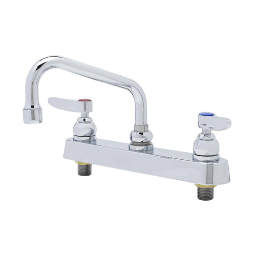 T&S Brass B-1120 8" Center Deck Mount Workboard Faucet w/ 6" Nozzle