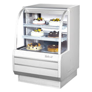 Turbo Air TCGB-36-W(B)-N Refrigerated Bakery Case