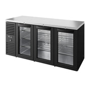 True Mfg. TBR84-RISZ1-L-B-GGG-1 Back Bar Cooler