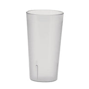 Winco PTP-20C 20 oz. Clear Pebbled Tumbler | Case of 12