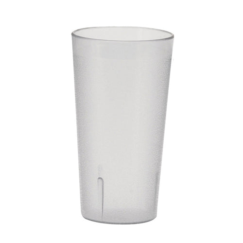 Winco PTP-20C 20 oz. Clear Pebbled Tumbler | Case of 12