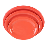 Thunder Group CR212RD Orange 12" X 9" Platter | Case of 12