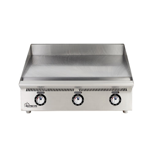 Star Ultra-Max 836MA 36" Manual Countertop Gas Griddle w/ 1" Steel Plate | 90,000 BTU