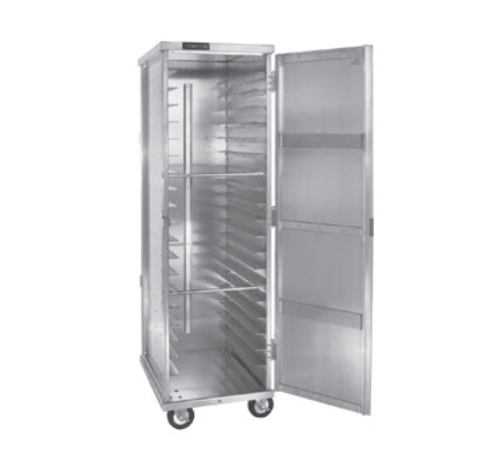Cres Cor 1011820DSD Aluminum Non-Insulated Universal Pan Cabinet | 20 Pan Capacity