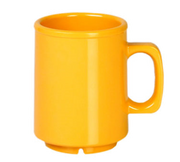 Thunder Group CR9010YW Yellow 8 oz. Mug | Case of 12