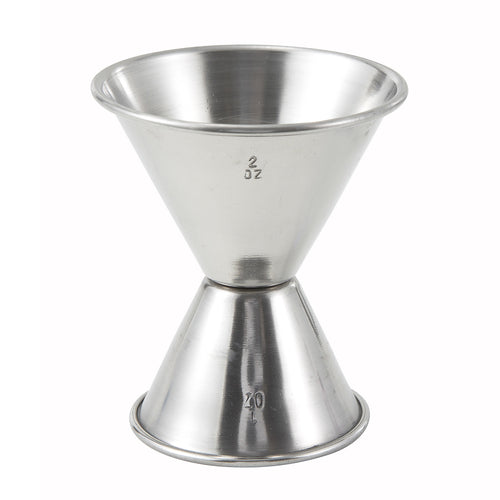 Winco J-5 Double Jigger | 2 oz. x 1 oz.