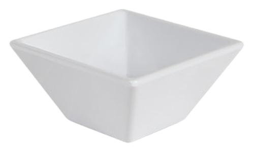 G.E.T. Siciliano ML-257-SI 3 oz Square Melamine Sauce Dish