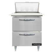 Continental Refrigerator D27N8C-D Refrigerated Counter, Sandwich / Salad Unit