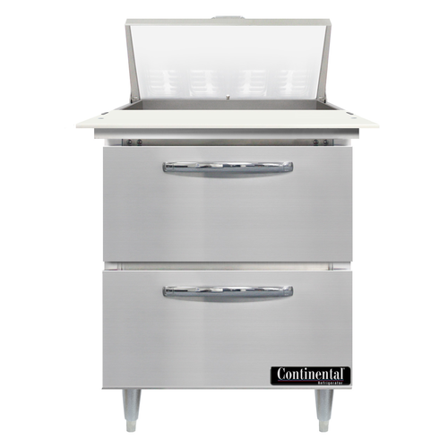 Continental Refrigerator D27N8C-D Refrigerated Counter, Sandwich / Salad Unit