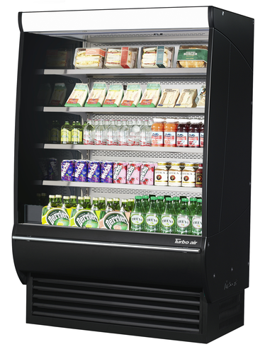 Turbo Air TOM-48DXB-SP(-A)-N Open Air Merchandiser