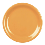 Thunder Group CR109YW Yellow 9" Narrow Rim Plate | Case of 12