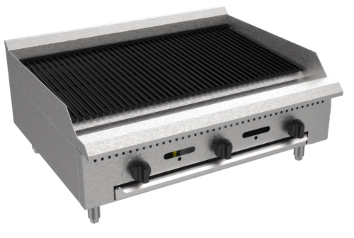 Serv-Ware SCBS-36-SA Countertop Gas Charbroiler