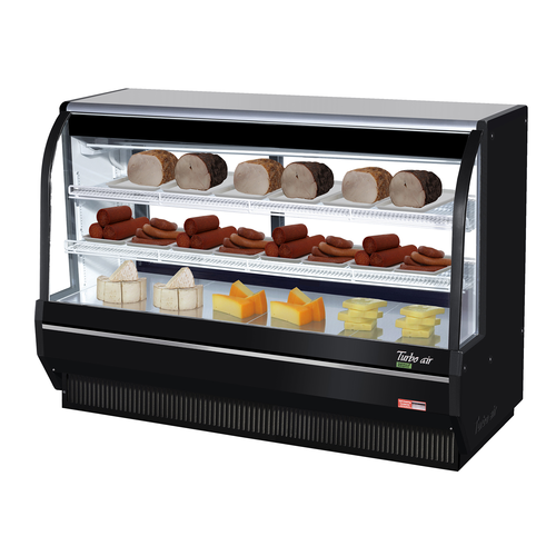 Turbo Air TCDD-72H-W(B)-N Open Display Merchandiser