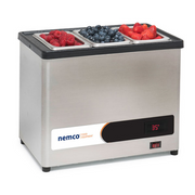 Nemco 9020-2 (2) 1/6 Pan Countertop Cold Condiment Chiller