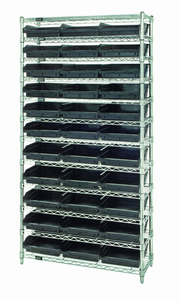 Quantum WR12-110CO Shelving Unit, Wire