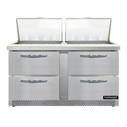 Continental Refrigerator SW60N24M-FB-D Refrigerated Counter, Mega Top Sandwich / Salad Unit