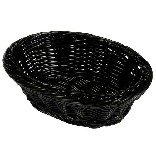 G.E.T. WB-1504 9-1/4 x 6-3/4" Oval Polyweave Basket